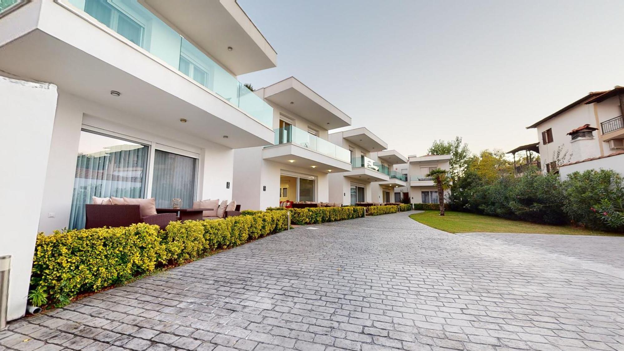 Acrotel Porto Brava Luxury Villas Órmos Panajías Eksteriør bilde